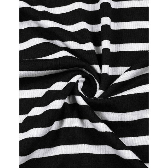 StarVnc Women Cowl Neck Patchwork Color Block - Picture 4 of 10